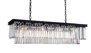 lot 3040 image: Crystal Chandelier