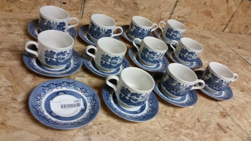 lot 1067 image: Fine China Cup and saucer set