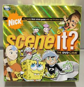 lot 161 image: Nickelodeon -Trivia Game, Scene It DVD Game, WReal TV Clips