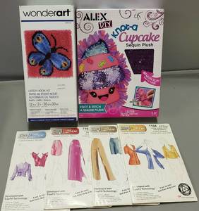 lot 165 image: Multiple Crafts, Including Sewing Patterns