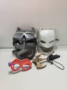 lot 170 image: Multiple Batman Masks & Batman Grappling Hook