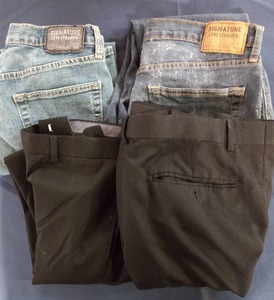 lot 183 image: Mens Jeans 31- 30, Mens slacks Calvin Klein, Stafford size 32 , 36-34