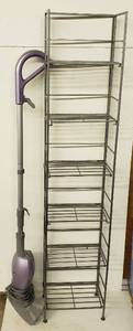 lot 44 image: Metal Collapsible Stand, For Easy Storage, (54X 11) & Shark Steam Mop