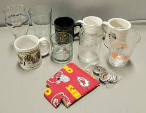 lot 75 image: Multiple Glasses & Cups