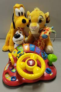 lot 84 image: Childrens Toys, Including VTech Learn & Discover Driver Preschool Toddler Educational Fun Learning