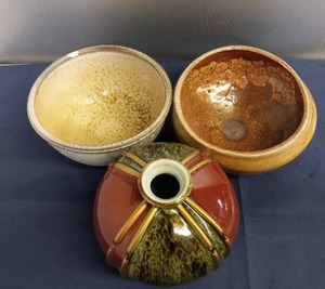 lot 219 image: Clay Pots and Serving Bowls.