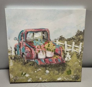 lot 5 image: Kelsey Andrews Print On Canvas (18x18)