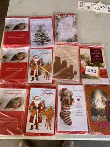 lot 1092 image: Lot of Mixed Christmas Cards