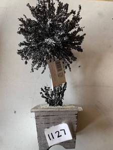 lot 1127 image: Silver Black Tree