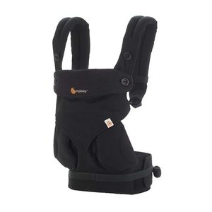 lot 11626 image: Ergo Baby Baby Four Position 360 Carrier Pure Black