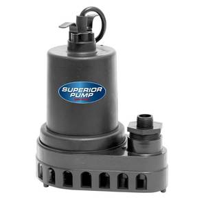 lot 11630 image: Superior Pump 91570 - 12 HP Thermoplastic Utility Pump