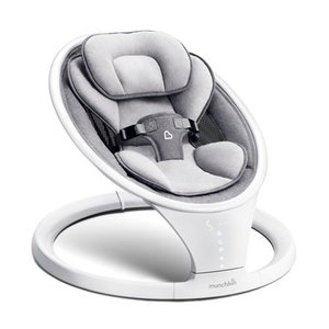 lot 11656 image: Munchkin Bluetooth Enabled Lightweight Baby Swing with Natural Sway in 5 Speeds and Remote Control