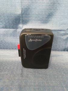 lot 11721 image: BRYON STATICS CASSETTE PLAYER BLACK ( ITEM # KCS-315)