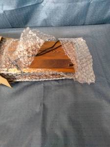 lot 11733 image: PARENT FOR METAL RINGS HANGING SHELVES. BROWN ( B092LGF2TL)