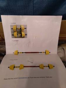 lot 11765 image: NICE CHOICE DUMBBELLS 33LBS ( SKU# NC-BARDUMBBELL-33)