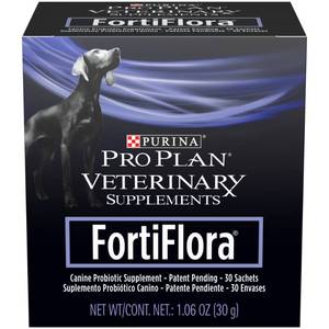 lot 17017 image: Purina Pro Plan FortiFlora Probiotic Supplement for Dogs, 30 Sachets