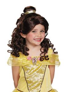 lot 17052 image: Beauty and the Beast Belle Child Wig