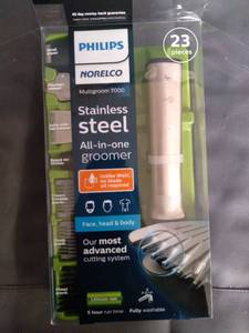 lot 17061 image: PHILLIPS STAINLESS STEEL ALL IN 1 GROOMER