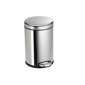 lot 17268 image: simplehuman 4.5L Round Step Can