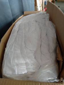 lot 17201 image: ELEMUSE DOWN ALTERNATIVE MICROFIBER MATTRESS TOPPER