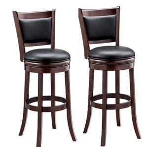 lot 11388 image: Ball & Cast Barstool, 29-Inch,2-Pack, Cappuccino