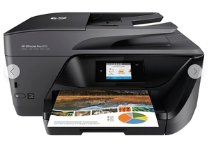 lot 11389 image: HP OficeJet Pro 8610 All-in-One Wireless Frinter with Mobile Frinting, HP Instant ink or Amazon Dash replenishment ready (A7F64A)