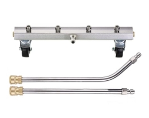 lot 11816 image: M MINGLE PRESSURE WASHER UNDERCARRIAGE CLEANER W 2 PCS WAND