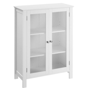 lot 11878 image: VASAGKE BATHROOM CABINET UBBC80WT