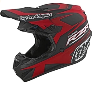 lot 17004 image: TROY LEE DESIGN SE4 TLD POLARIS RZR IN RED SIZE MEDIUM