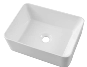 lot 17068 image: LORDEAR CERAMIC BATHROOM SINK