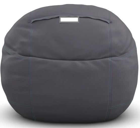 lot 121 image: 95lbs of Hugeness this Bean Bag is Like no Other comes wduffle bag and is a Whopping 61x40 and Retails for $720.00