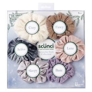 lot 608 image: Scunci Cozy Style Scrunchie Gift Box