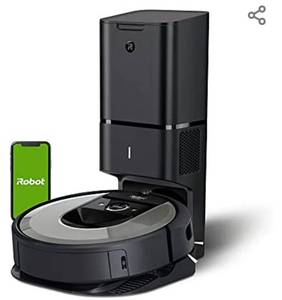 lot 614 image: iRobot Roomba i6 (6550) Robot Vacuum with Automatic Dirt Disposal-Empties Itself for up to 60 Days, Wi-Fi Connected, Works with Alexa, Carpets,  Smart Mapping Upgrade - Clean & Schedule by Room