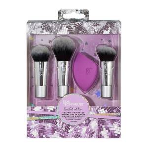 lot 626 image: Real Techniques Sparkle On The Go 4-Piece Brush Set