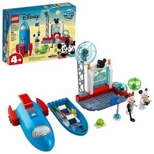 lot 638 image: LEGO - Mickey and Friends Mickey Mouse & Minnie Mouses Space Rocket 10774