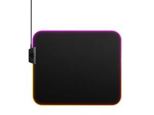 lot 641 image: Steelseries QcK Prism Cloth XL Black Gaming mouse pad