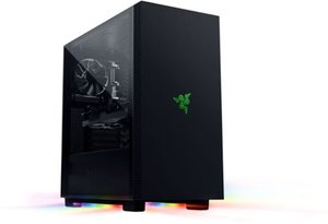 lot 643 image: Razer Tomahawk Mid-tower ATX Gaming Chassis with Razer Chroma RGB - Black