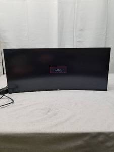 lot 650 image: LG 34GP83A-B 34 Inch 21 9 Ultragear Curved QHD(3440 x 1440) 1ms Nano IPS Gaming