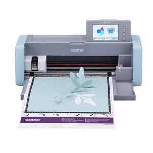 lot 653 image: Brother ScanNCut DX SDX125 Electronic Cutting Machine with Built-in Scanner - GreyAqua