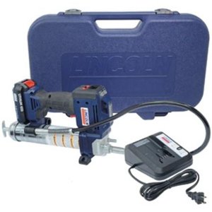 lot 655 image: Lincoln 1882 - Power Lube 20 Volt Li-Ion Battery Operated Grease Gun With Case