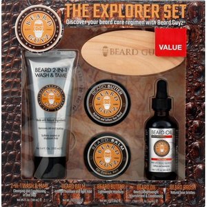 lot 659 image: Van Der Hagen Beard Guyz Explorer Shave Gift Set
