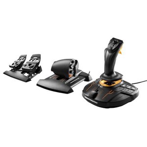 lot 667 image: Thrustmaster - T.16000M FCS Flight Pack - Black