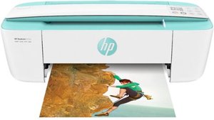 lot 668 image: HP - DeskJet 3755 Wireless All-in-One Instant Ink Ready Inkjet Printer - Seagrass