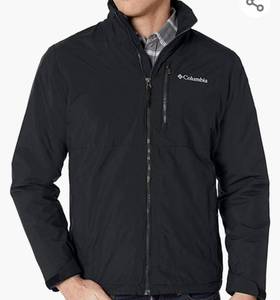 lot 671 image: Columbia Mens Utilizer Jacket, Collegiate Black Size XLT