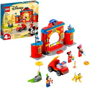 lot 691 image: LEGO - Mickey and Friends Mickey & Friends Fire Truck & Station 10776