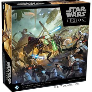 lot 694 image: Star Wars Legion Miniatures Game Clone Wares Core Set