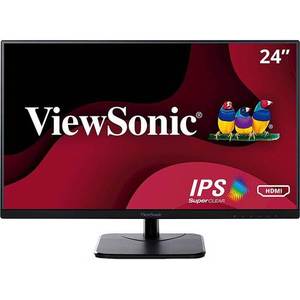 lot 702 image: ViewSonic - VA2456-MHD 24 IPS LED FHD Monitor (HDMI) - Black