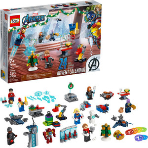 lot 710 image: LEGO - Super Heroes The Avengers Advent Calendar 76196