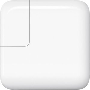 lot 728 image: Apple - 85W MagSafe 2 Power Adapter with Magnetic DC Connector - White