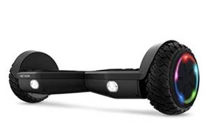 lot 745 image: Jetson All Terrain Hoverboard with LED Lights  Anti Slip Grip Pads  Self Ba...